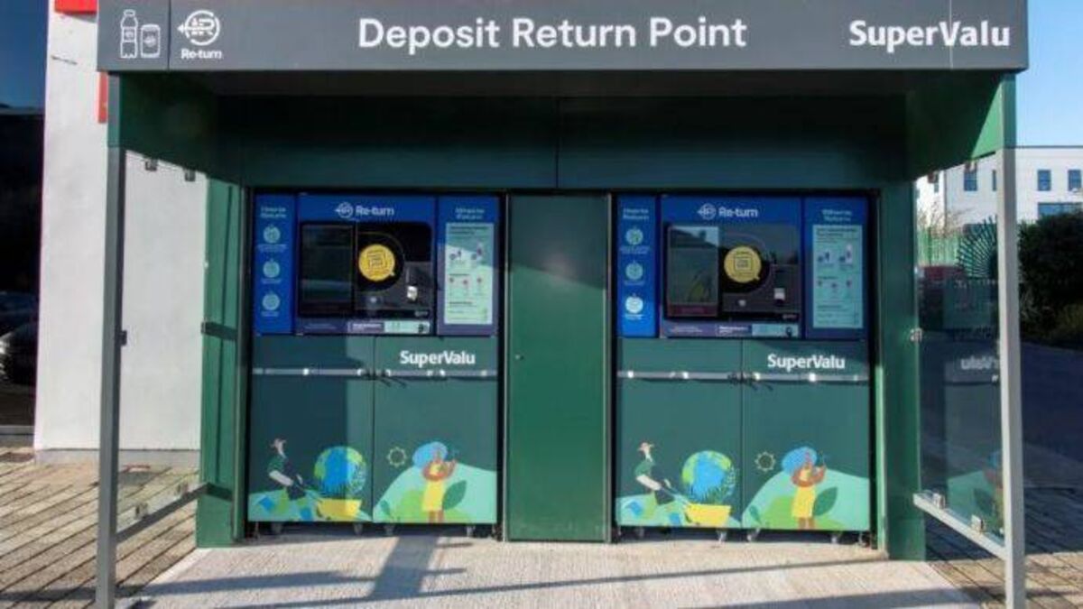 Supervalu and Centra stores have 14 Reverse Vending Machines in Laois