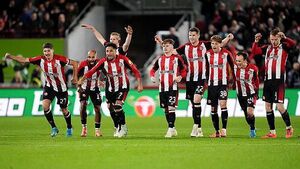 Brentford through on penalties against Sheffield Wednesday Brentford through on penalties against Sheffield Wednesday