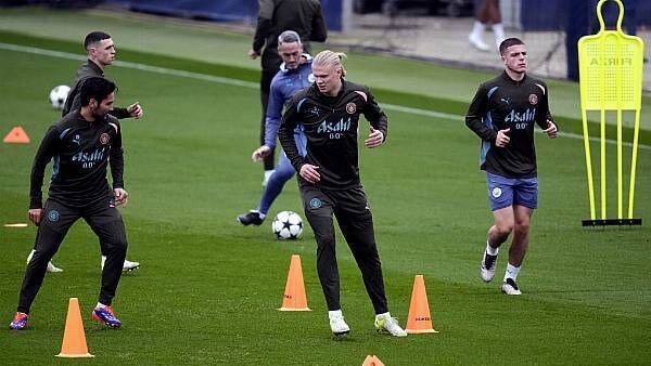He’s fine – Man City boss Pep Guardiola dismisses Erling Haaland’s injury scare
