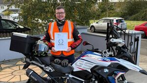 David sets gold standard in safe motorcycle riding David sets gold standard in safe motorcycle riding