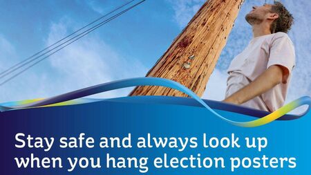 ESB warn candidates in Laois about election posters on its poles