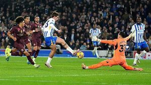 Saturday sport: Brighton shock Man City, Cuala lead Naas in Leinster Football quarter-final Saturday sport: Brighton shock Man City, Cuala lead Naas in Leinster Football quarter-final