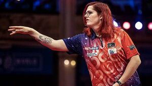 Trans player Noa-Lynn van Leuven whitewashed by Michael van Gerwen Trans player Noa-Lynn van Leuven whitewashed by Michael van Gerwen
