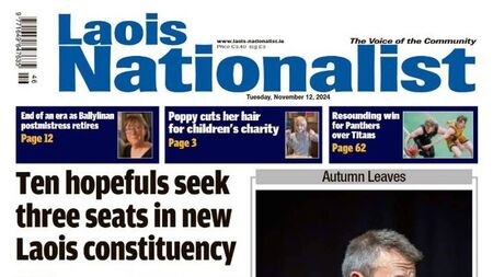 Inside this week's Laois Nationalist