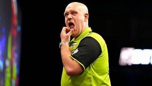 Michael van Gerwen out of Grand Slam as Luke Littler almost hits nine-darter Michael van Gerwen out of Grand Slam as Luke Littler almost hits nine-darter
