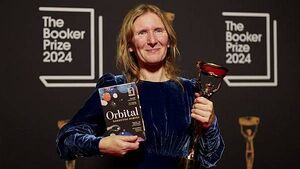 Samantha Harvey becomes first woman since 2019 to win Booker Prize Samantha Harvey becomes first woman since 2019 to win Booker Prize