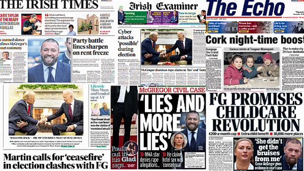 What the papers say: Thursday's front pages
