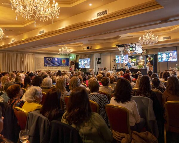 A packed Clanard Court Hotel for Darina and Rachel Allen cookery demonstration for Cuan Mhuire A packed Clanard Court Hotel for Darina and Rachel Allen cookery demonstration for Cuan Mhuire