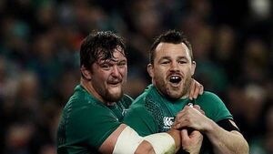 Andrew Porter says veteran mentor Cian Healy remains a ‘huge asset’ for Ireland Andrew Porter says veteran mentor Cian Healy remains a ‘huge asset’ for Ireland