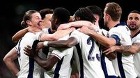 10-man Ireland suffer heavy defeat to England