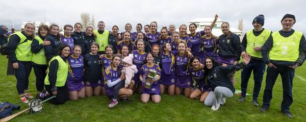 The St. Brigids team and Management celebrate their Leinster Intermdiate Club Final win at O'Connor Park on Sunday. The St. Brigids team and Management celebrate their Leinster Intermdiate Club Final win at O'Connor Park on Sunday.