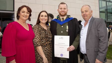 Laois army man Stephen receives two Global Undergraduate Awards