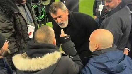 'I'll wait for you in the car park': Roy Keane in angry confrontation with Ipswich fan