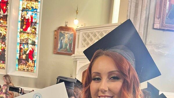 Laois student graduates from St Patrick's College Carlow 