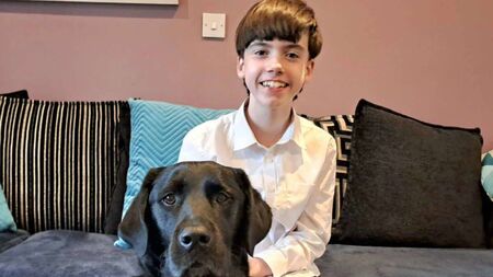 Portlaoise boy and loyal dog plan brave Christmas walk