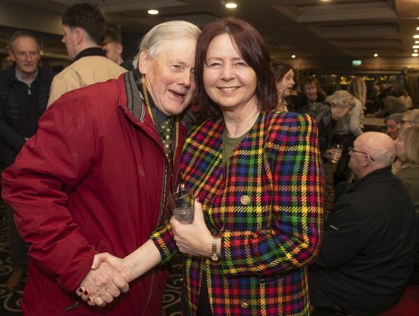Malachy McNulty with Marie Tuohy Photo: Denis Byrne Malachy McNulty with Marie Tuohy Photo: Denis Byrne