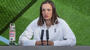 Iga Swiatek given one-month ban in latest high-profile doping case to hit tennis Iga Swiatek given one-month ban in latest high-profile doping case to hit tennis
