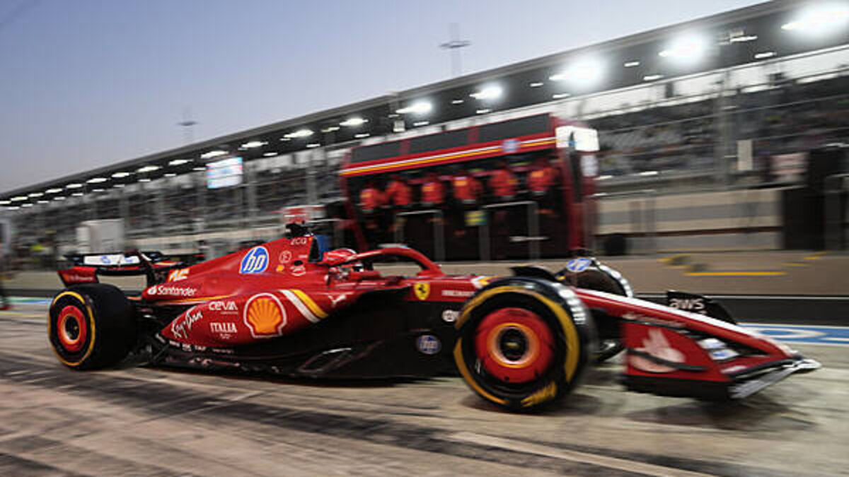 Charles Leclerc fastest in practice for Qatar Grand Prix