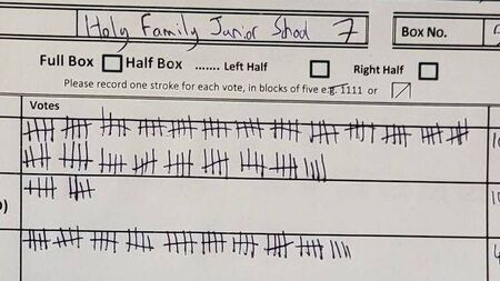 Early tallies from Laois election count centre