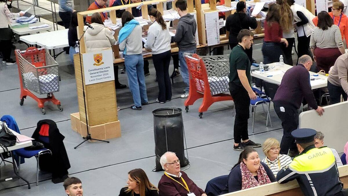 LAOIS FINAL TALLY - Aird set to top poll 