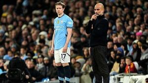 Pep Guardiola denies rumours of a rift with Kevin De Bruyne Pep Guardiola denies rumours of a rift with Kevin De Bruyne