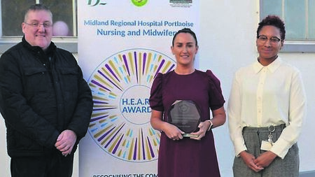 Dedicated healthcare workers honoured at Portlaoise hospital