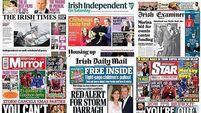 What the papers say: Saturday's front pages