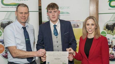 Young Laois farmer graduates with diploma in dairy farm management