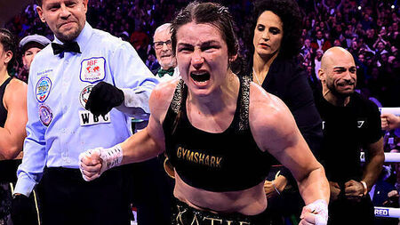 Katie Taylor vacates lightweight world title with Caroline Dubois crowned new champion