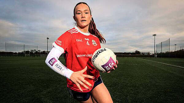 Niamh Divilly enjoying Kilkerrin-Cloberne's drive for four All-Ireland's