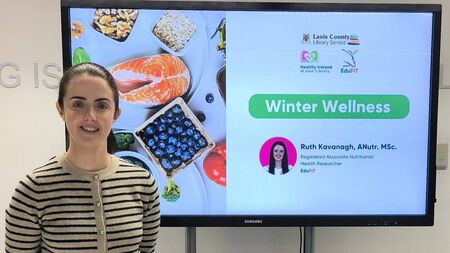 Top nutritionist Ruth cooks up a storm at healthy eating workshop in Mountmellick 