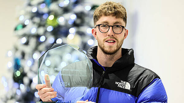 Olympic swimmer Wiffen ‘surprised’ to win BBC NI Sports Personality of the Year
