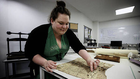 Work begins to conserve one of the oldest paper documents on island of Ireland