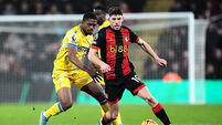 Bournemouth maintain unbeaten run with Crystal Palace stalemate