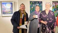 Laois artist showcases her work for the first time in 18 years
