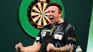 World Darts Championship: Callan Rydz keeps up perfect record to reach last 16 World Darts Championship: Callan Rydz keeps up perfect record to reach last 16