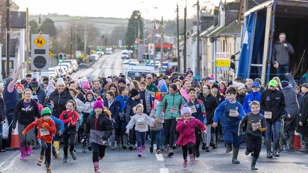 Castlecomer Wellie Race 2025 got the New Year off to a flying start