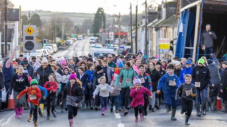 Castlecomer Wellie Race 2025 got the New Year off to a flying start