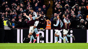 Aston Villa get top-four ambitions back on track with victory over Leicester Aston Villa get top-four ambitions back on track with victory over Leicester