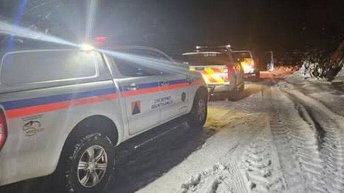 Laois Civil Defence rescue drivers in Slieve Blooms