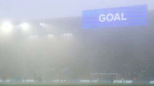 Leicester run riot against QPR in thick fog at the King Power Stadium Leicester run riot against QPR in thick fog at the King Power Stadium