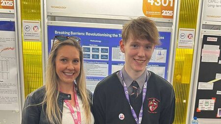 Laois student wins prize at BT Young Scientist show