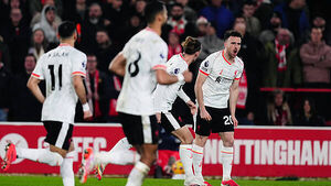 Diogo Jota rescues draw for Liverpool against impressive Nottingham Forest