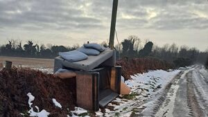Shocking dumping on Laois road