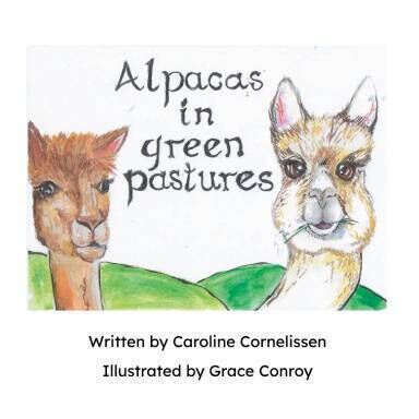 The front cover of Caroline's new book