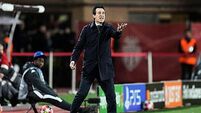 Unai Emery feels Aston Villa have blown their Champions League top-eight chances