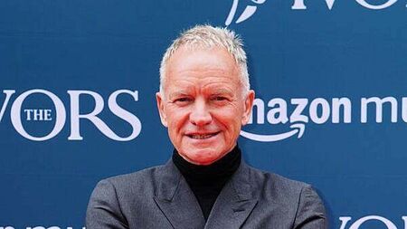 Sting says he is ‘steadily improving’ from infection which ‘prevented singing’