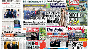 What the papers say: Friday's front pages What the papers say: Friday's front pages
