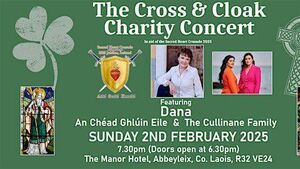 Dana in concert at Abbeyleix hotel