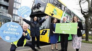 Two new 24-hour Dublin bus routes launched under latest phase of BusConnects